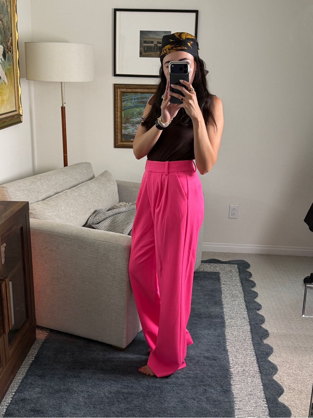 Favorite Daughter The Favorite High-Waisted Pleated Pants - Picture 2 of 4